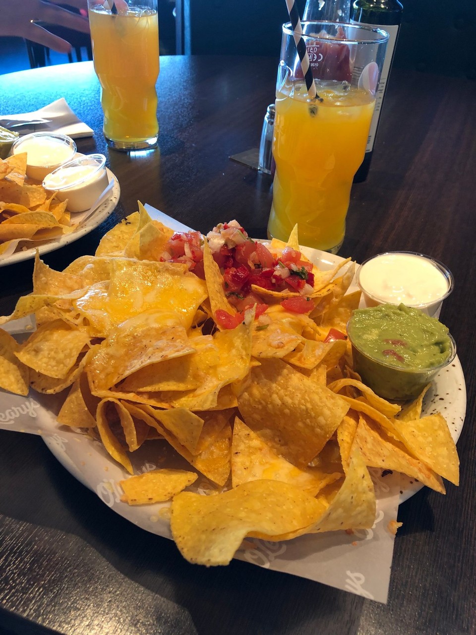Poland - Gdańsk - Nachos breakfast on the airport, waiting for our flight.