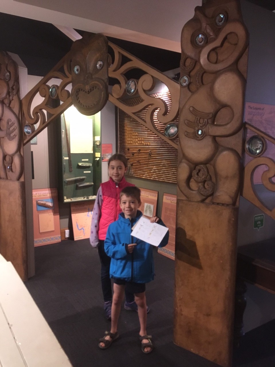 Neuseeland - Arrowtown - Heute gingen wir in ein Gold Gräber Museum.