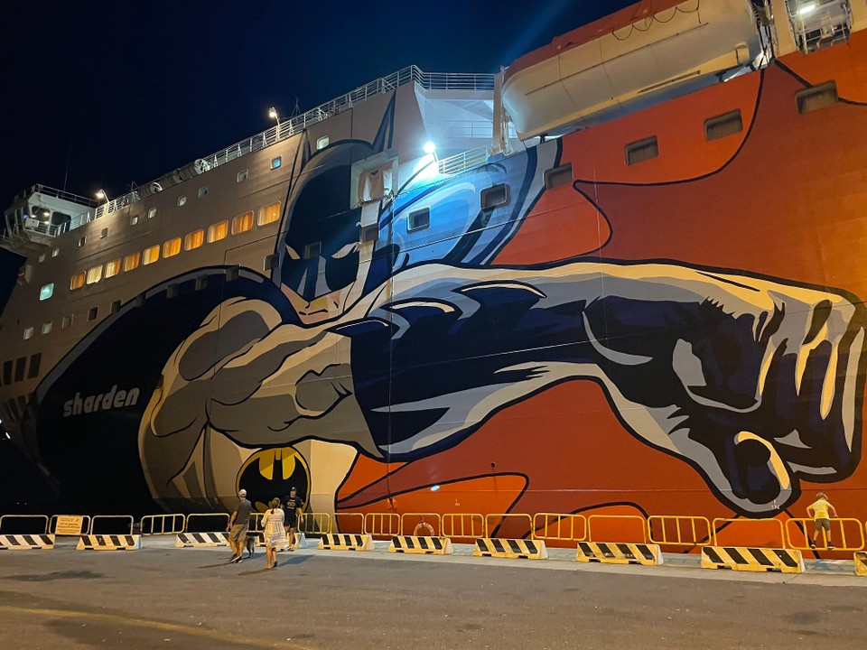 Italien - Olbia - Batman kann nicht nur fliegen…