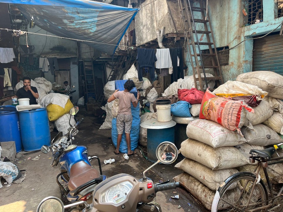 Indien - Mumbai - Im Slum