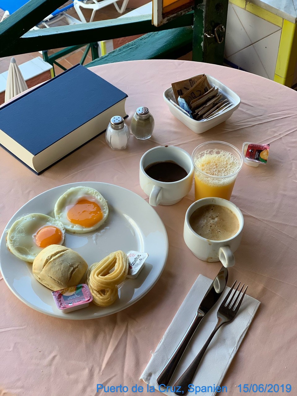 Spanien - Puerto de la Cruz - Heute mit neuem Buch und Chuccos