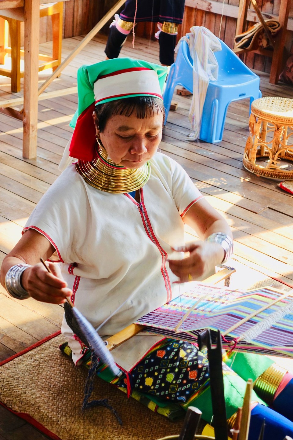 Myanmar (Burma) - Inle Lake - Paduang "long neck" women.