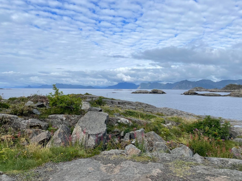 Norwegen - Bøstad - Aufgewacht am Meer 
