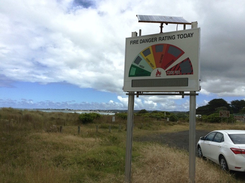 Australien - Torquay - Heute kein "Code Red"