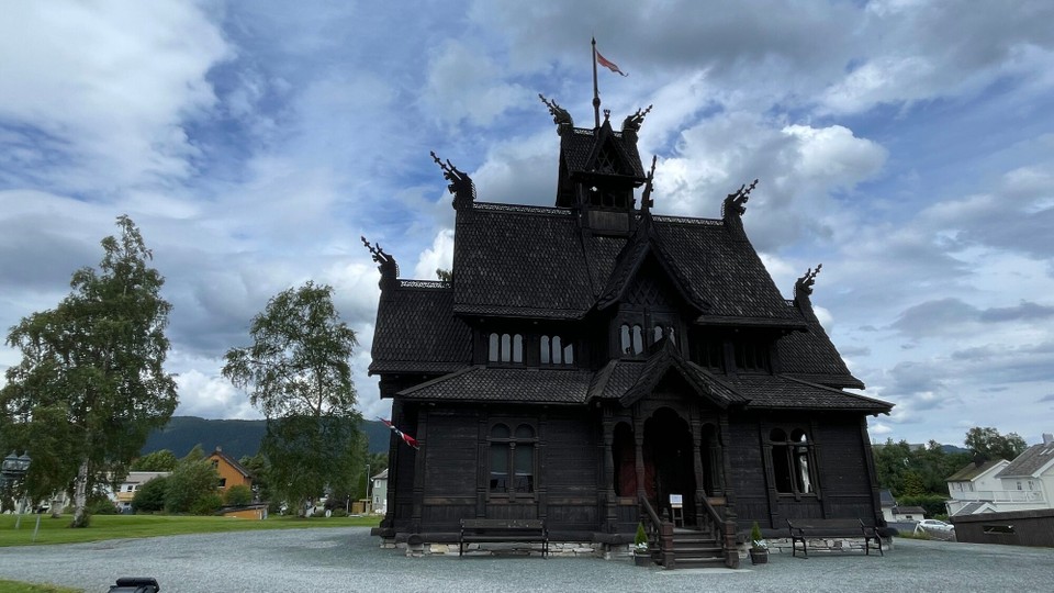 Norwegen - Trondheim - Stabkirche in Orkanger