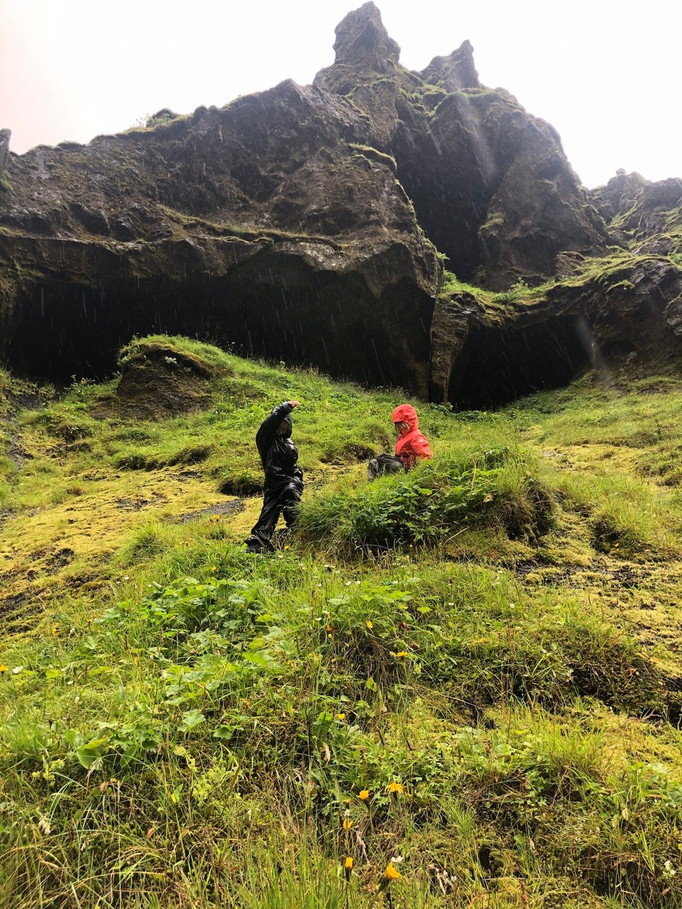 Island - Mýrdalshreppur - Und schon geht es wieder bergab...