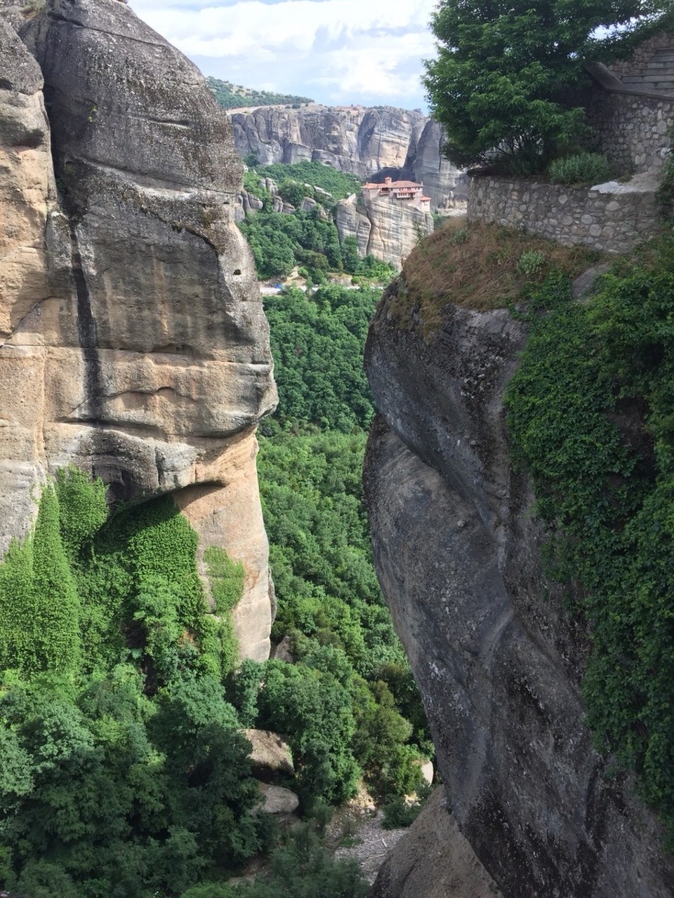Griechenland - Vlachava - Meteora Felsen Landschaft