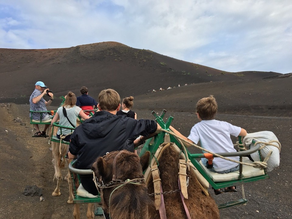  - Timanfaya National Park - Start und "Landung" waren am kniffligsten. 