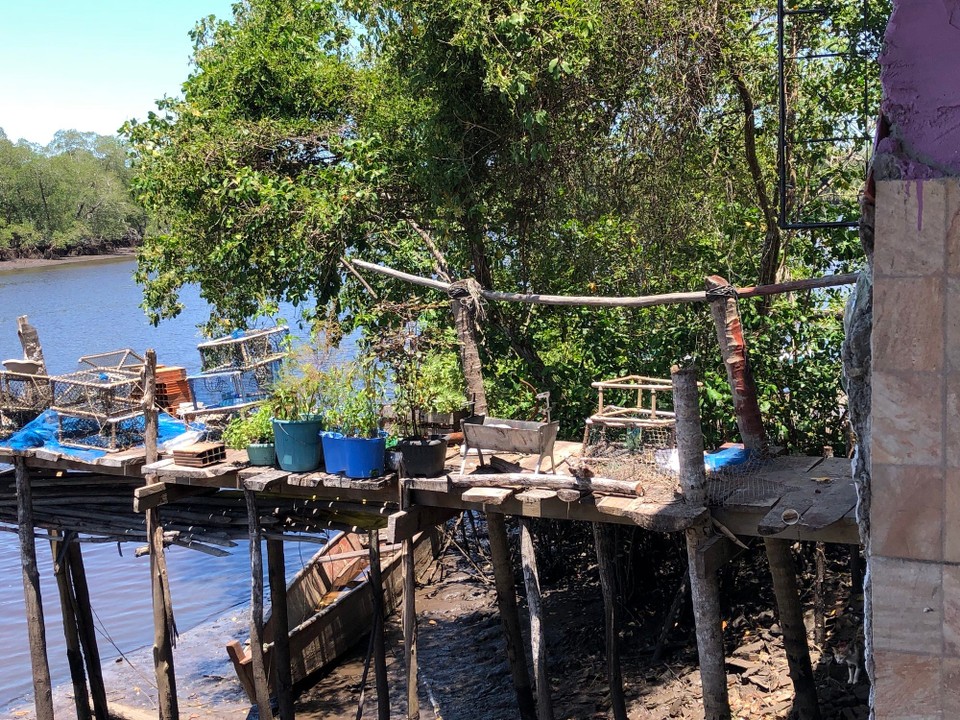 Brasilien - Cairu - Endstation mit dem Schnellboot