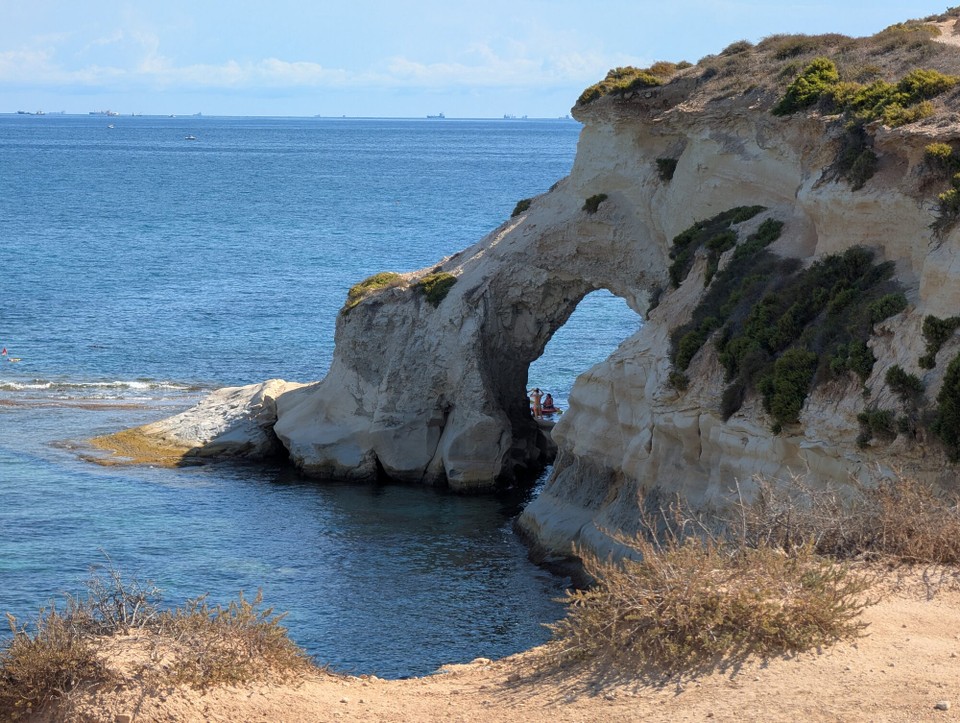 Malta - Marsaskala - Tatsächlich, da ist es und es ist riesig.