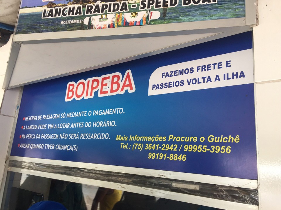 Brasilien - Cairu - Valencia Abfahrt