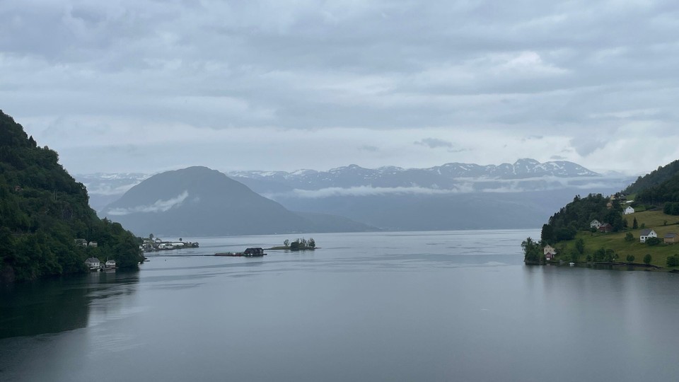 Norwegen - Gjerde - Heute regnet es...