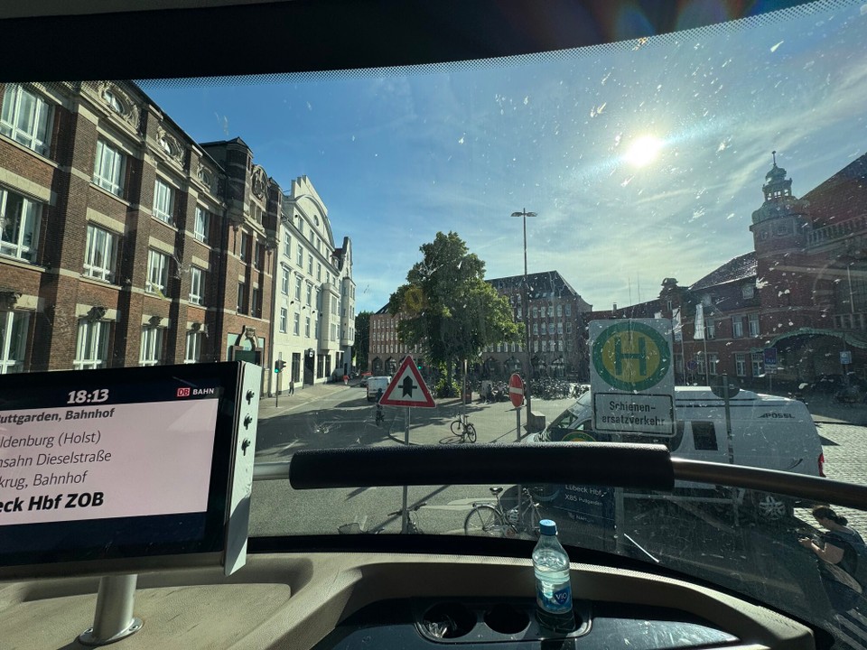 Deutschland - Lübeck - Weiter geht es mit dem Bus