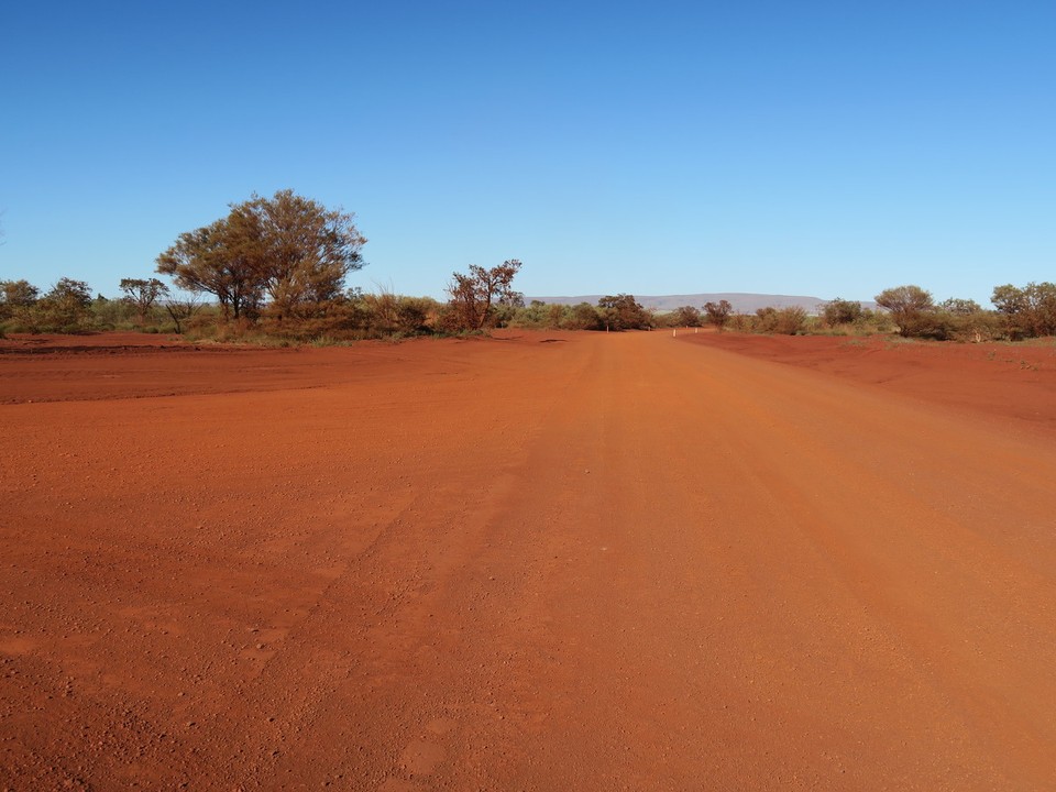 Australia - Karijini - Route a karijini