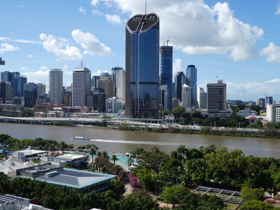 Australia - Brisbane - Brisbane view from Sarah's office