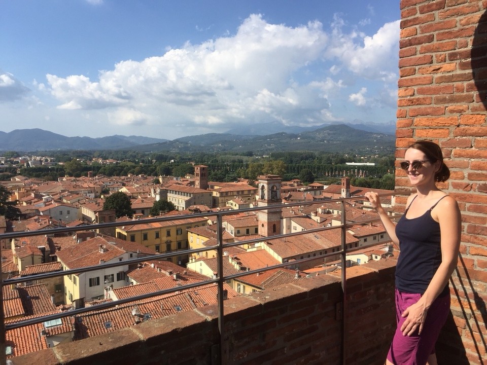 Italien - Lucca - Tolle Aussicht!