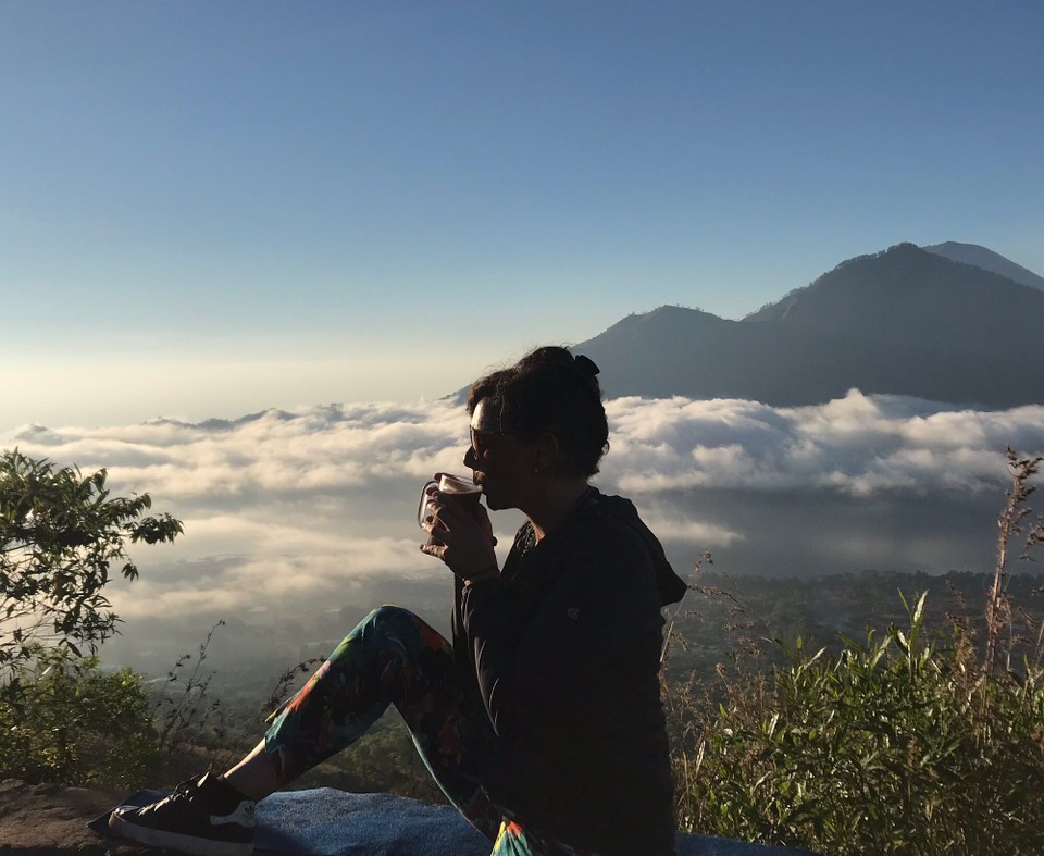 Indonesien - Bangli - Gipfelkaffee...herrlich!