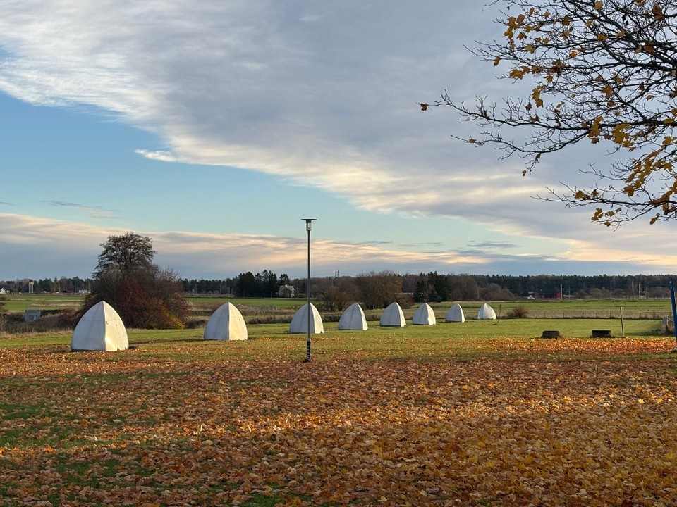 Schweden - Väddö - Komische Teile 