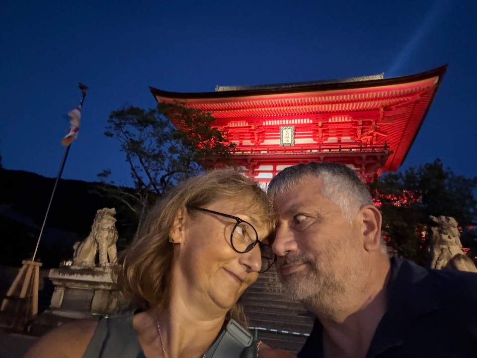 Japan - Kyoto - Wir natürlich auch 