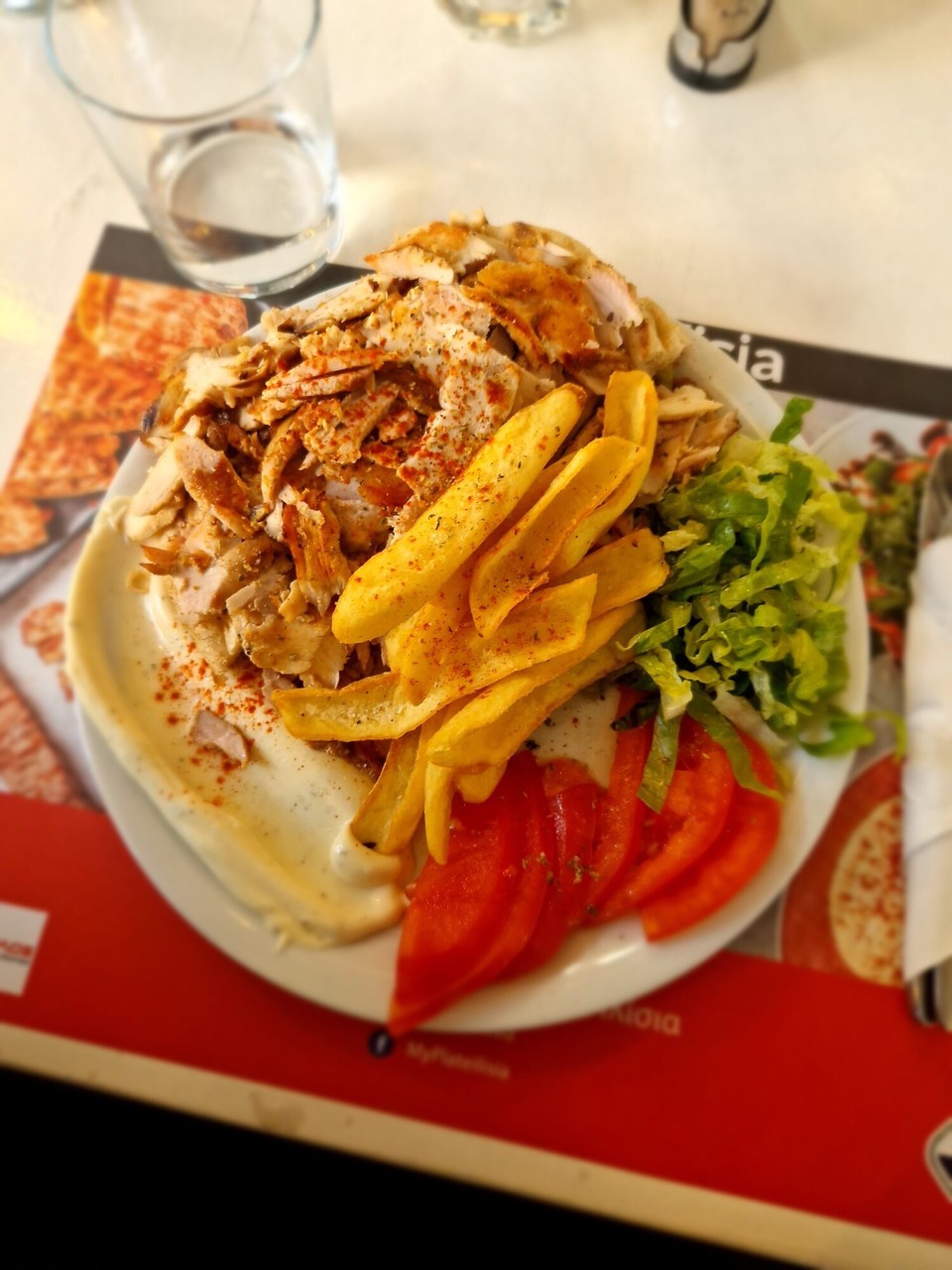 Griechenland - Korfos - letztes Essen in Athen
