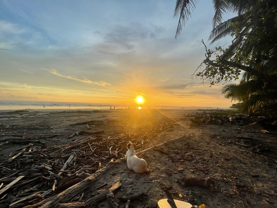 Costa Rica - Santa Teresa - One of the first Sunsets in Costa Rica