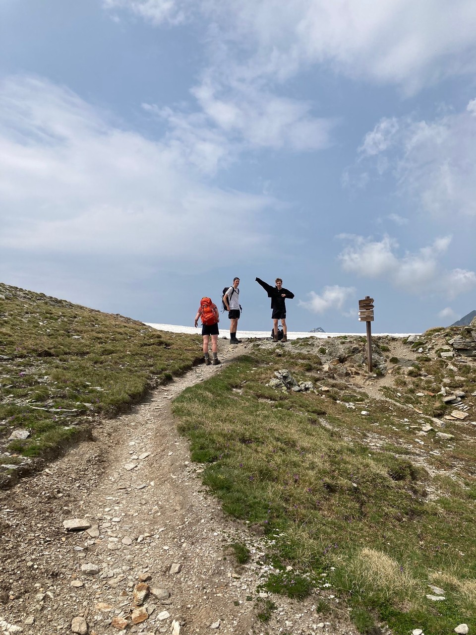 Italien - Vintl - Höchster Punkt: die Gliederscharte 2630m