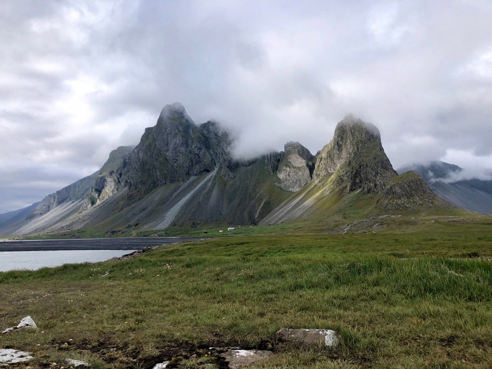 Island - Sveitarfélagið Hornafjörður - Jetzt bin ich fast auf dem höchsten Punkt der Halbinsel...