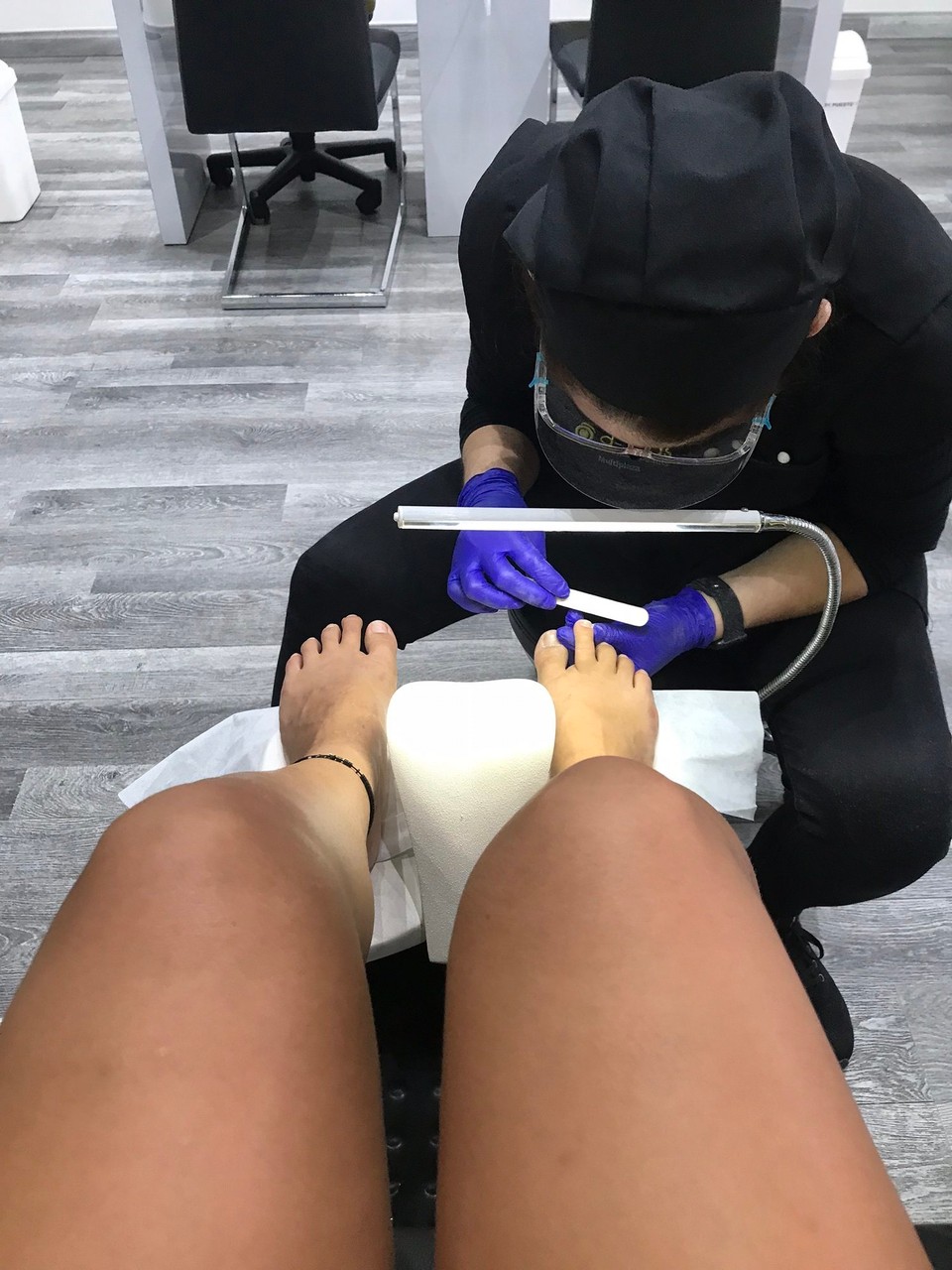 Panama - Panama-Stadt - Pedicure im Massagesessel