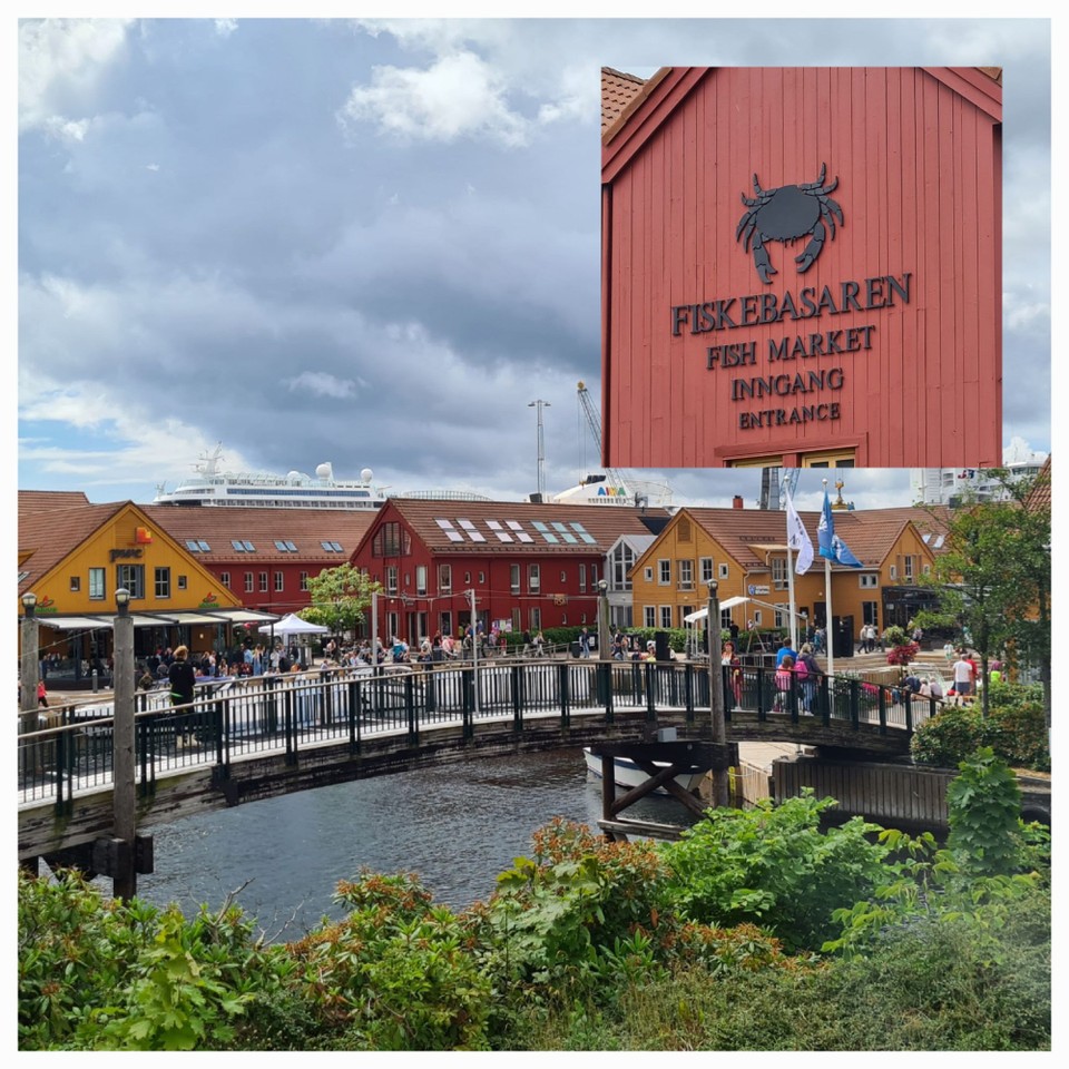 Norwegen - Kristiansand - Fischmarkt 