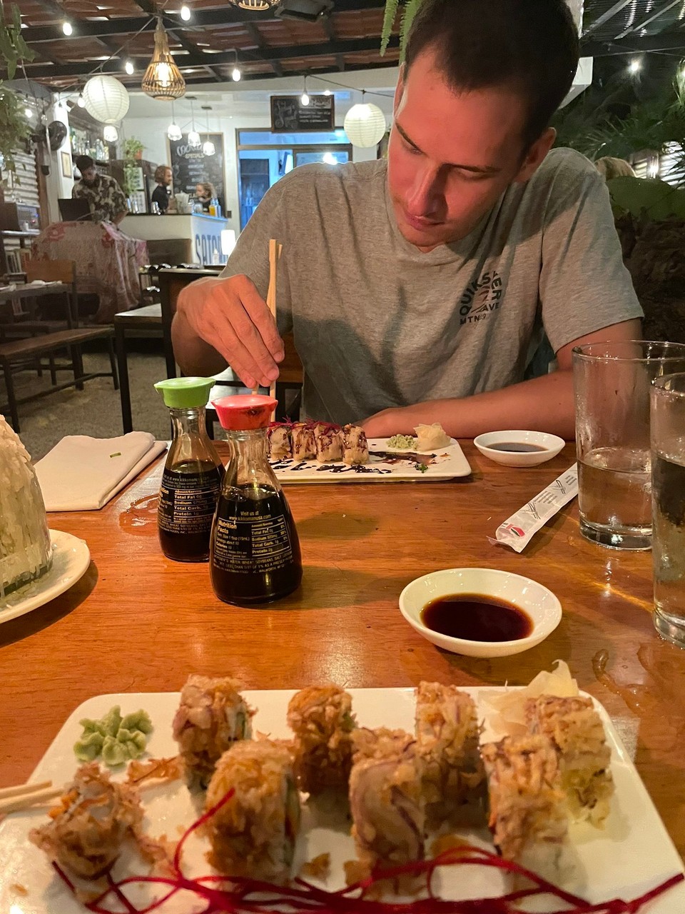 Costa Rica -  - Sushidate zum letzten Abend