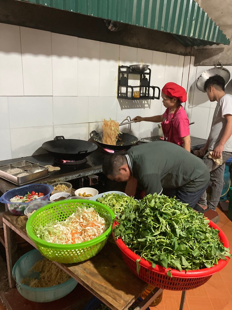 Vietnam - Yen Minh - Hier holen wir uns Mittagessen für unterwegs 😀