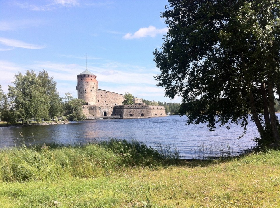 Finland - Puumala - Steinbauten in Finnland,...