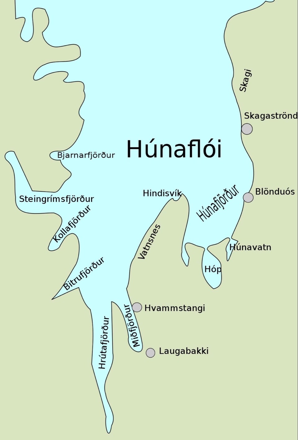 Island - Strandabyggð - Noch befinden wir uns am Steingrímsfjörður. Vor uns liegen aber noch der Kollafjörður, der Bitrufjörður und als unseren allerletzten Fjord der Westfjorde dann noch der Hrútafjörður.