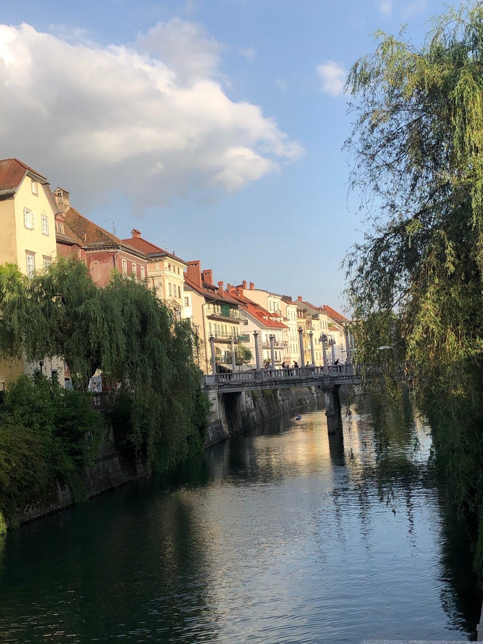 Slowenien - Bled - Ljubljana am Fluss