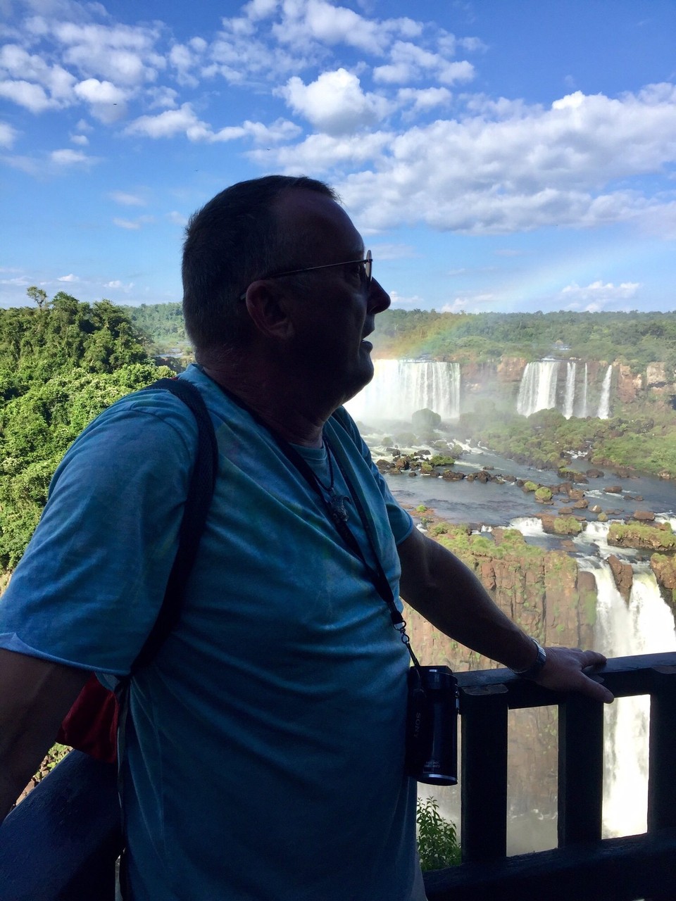 Brasilien - Foz do Iguaçu - Wolfgang am Wasserfall