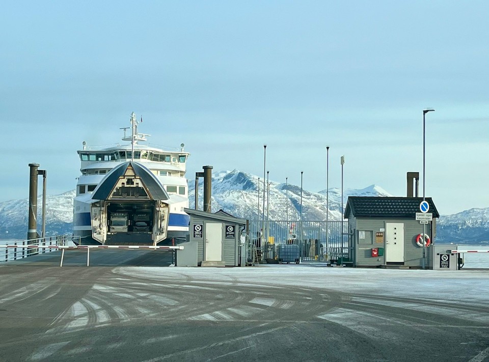 Norwegen - Bodø - Fähre von Lødingen nach Bognes