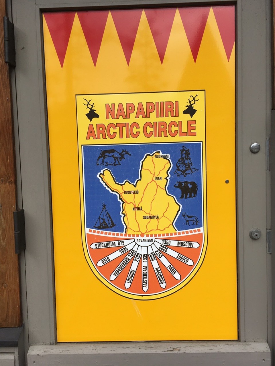  - Finnland, Napapiiri Arctic Circle Center in Rovaniemi - 