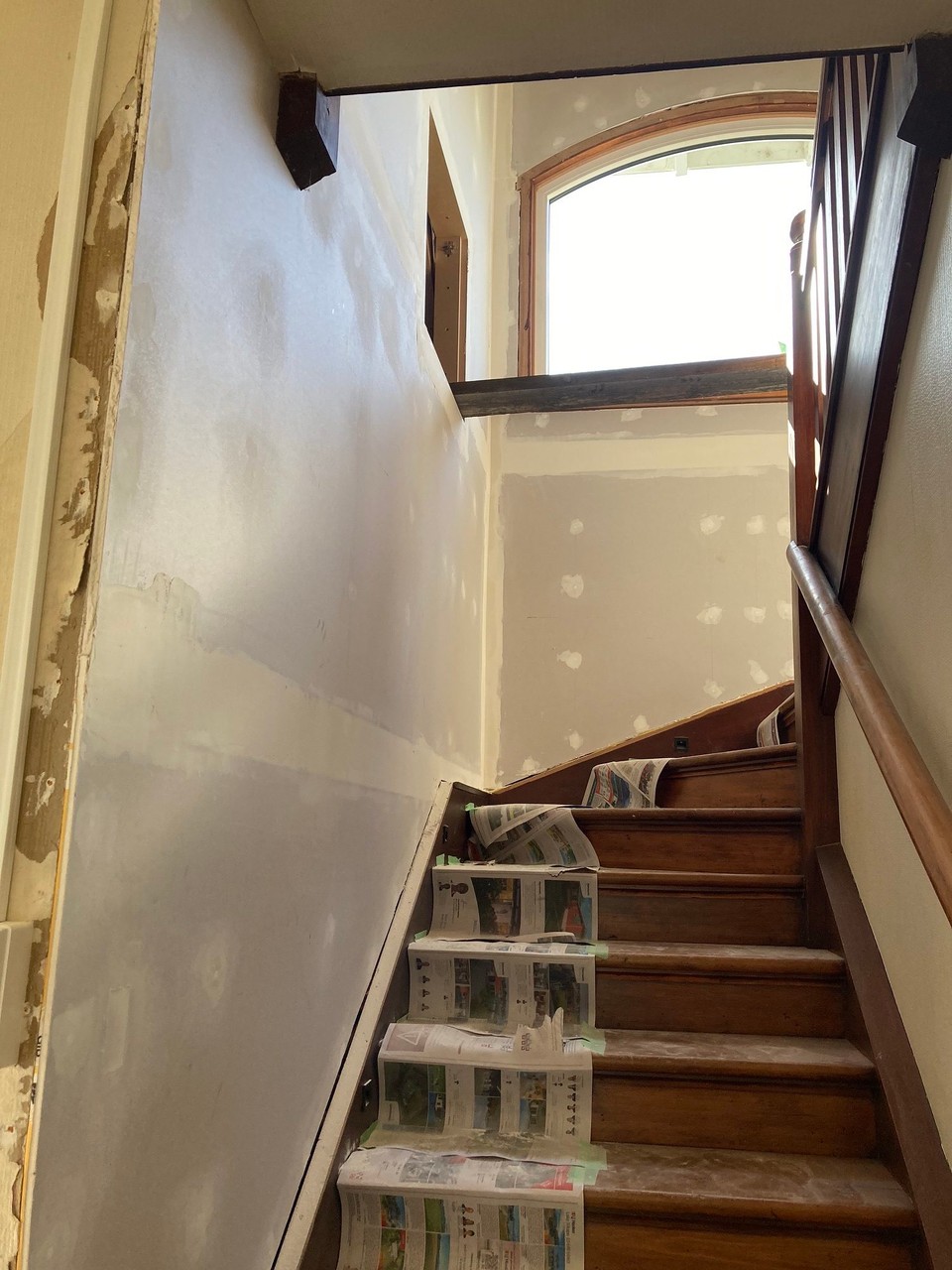 Neuseeland - Geraldine - Ein neues Projekt wartet schon 😀
Als erstes Gipswände verspachteln