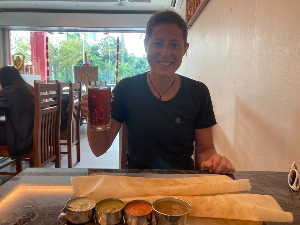 Malaysia - Malacca - Guten Morgen - es gibt heute mal indisches Frühstück 😅 (Thosai)