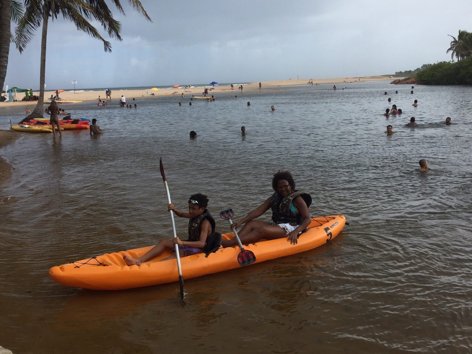 Brasilien - Jandaíra - Flussleben im warmen Badewasser