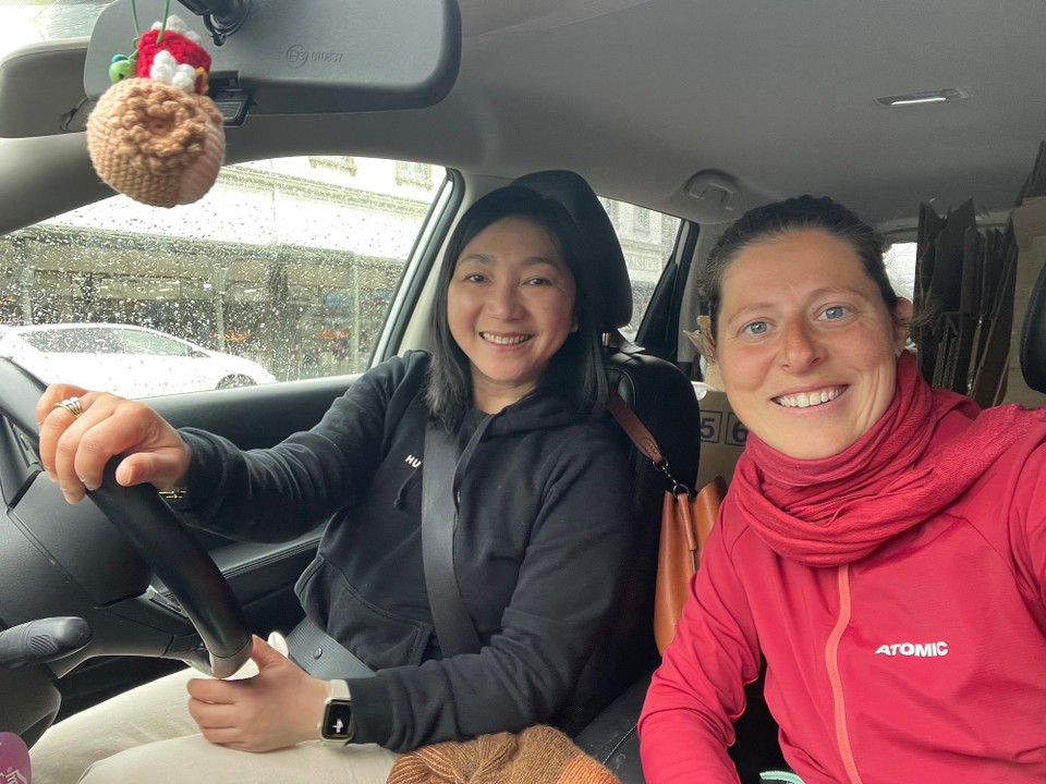 Neuseeland - Invercargill - Meine erste Mitfahrgelegenheit heute Michelle 😀😊