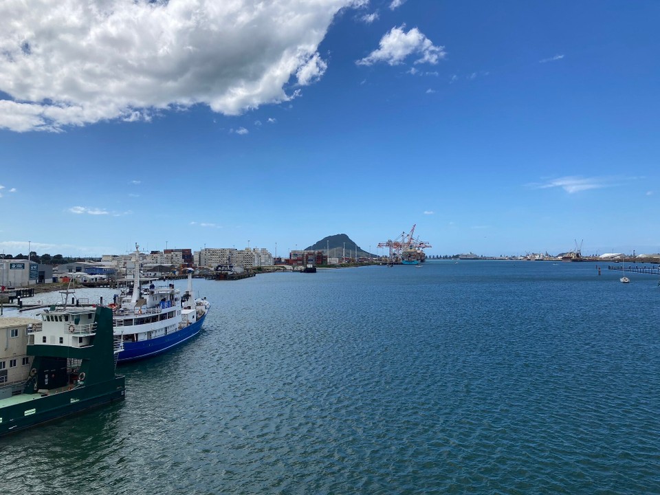 Neuseeland - Hamurana - Mount Maunganui zeigt sich schon mal 😅