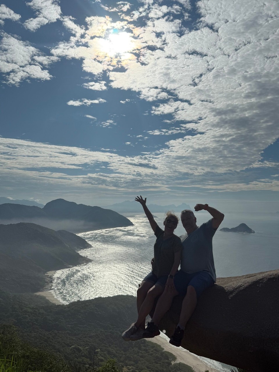 Brasilien - Rio de Janeiro - …. und nicht runterfallen.