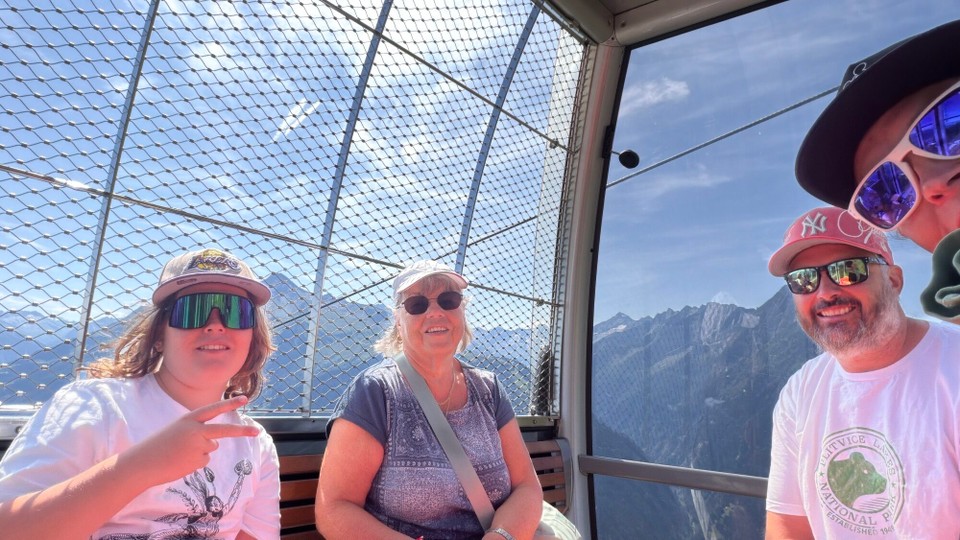 Österreich - Schwendau - mit der Seilbahn auf den Penken