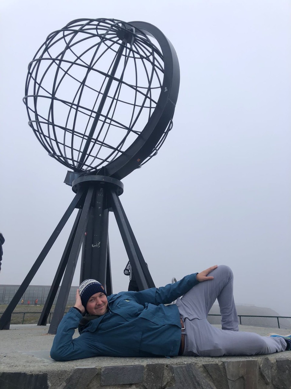 Norwegen - Nordkapp - „Ich bin der Checker“