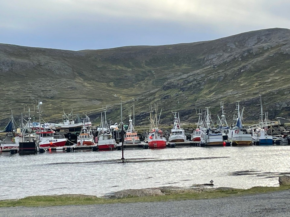 Norwegen - Skoganvarre - Wir verabschieden uns von dem Stellplatz in dem kleinen Fischerdorf Skarsvag