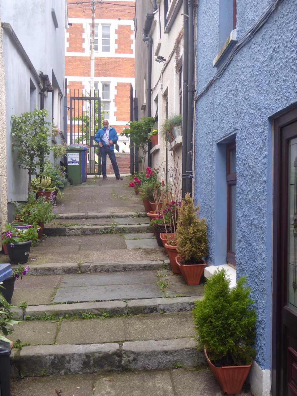 Ireland - Cork - Walking towards Nano Nagle Place.