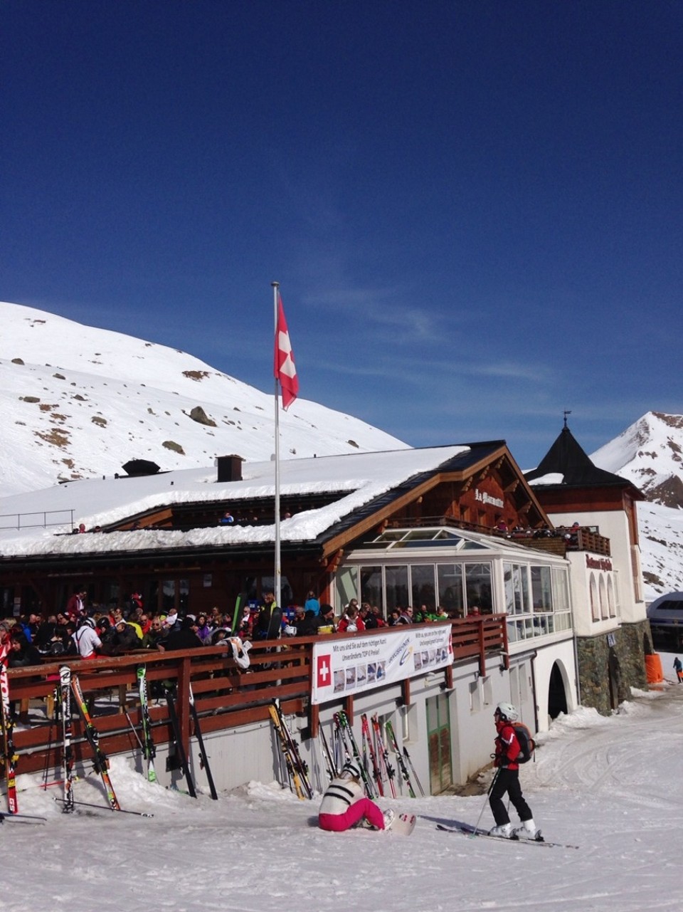 Österreich - Ischgl - Alptrida liegt schon auf Schweizer Seite