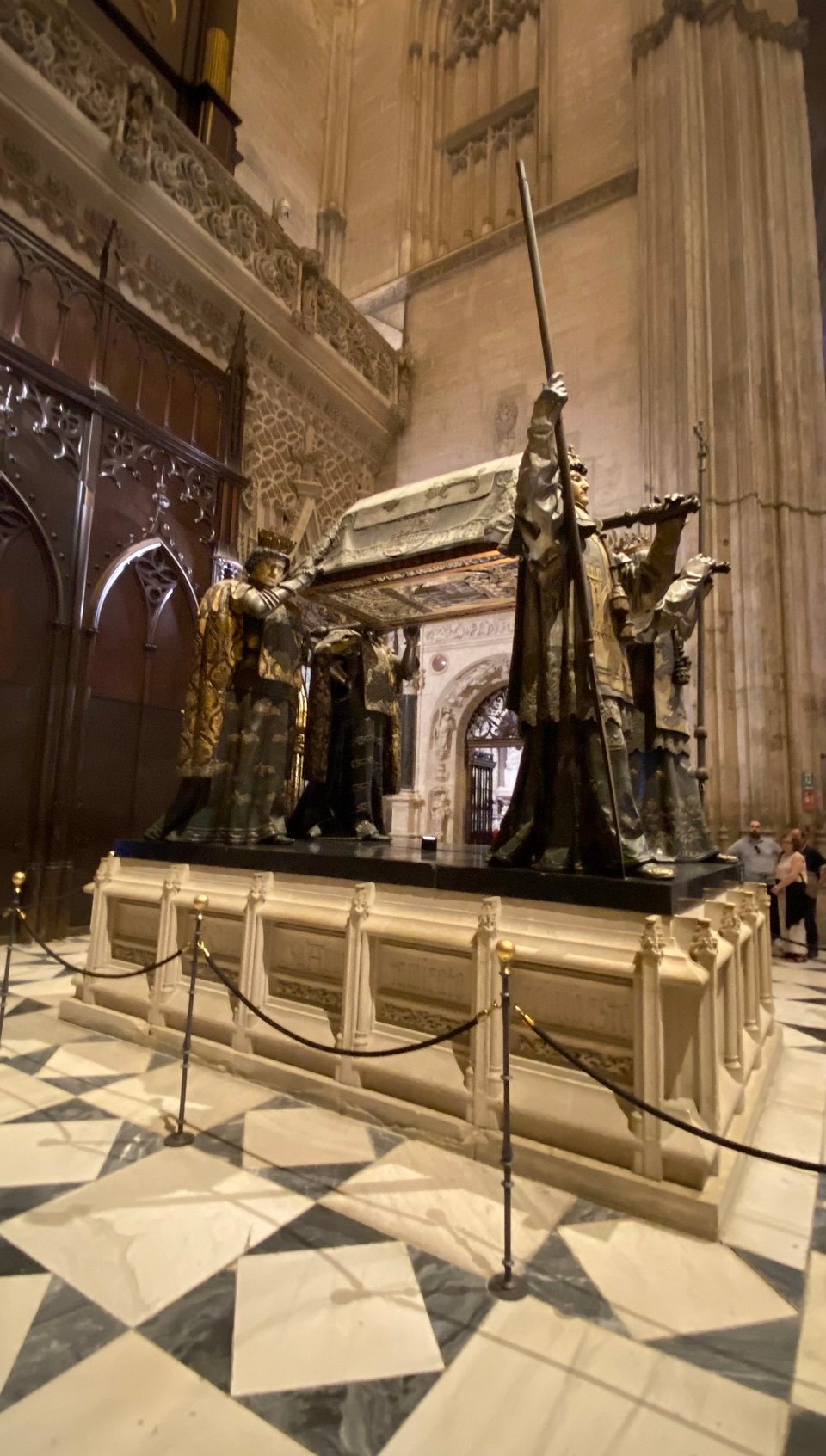 Spanien - Sevilla - Grabmal von Kolumbus