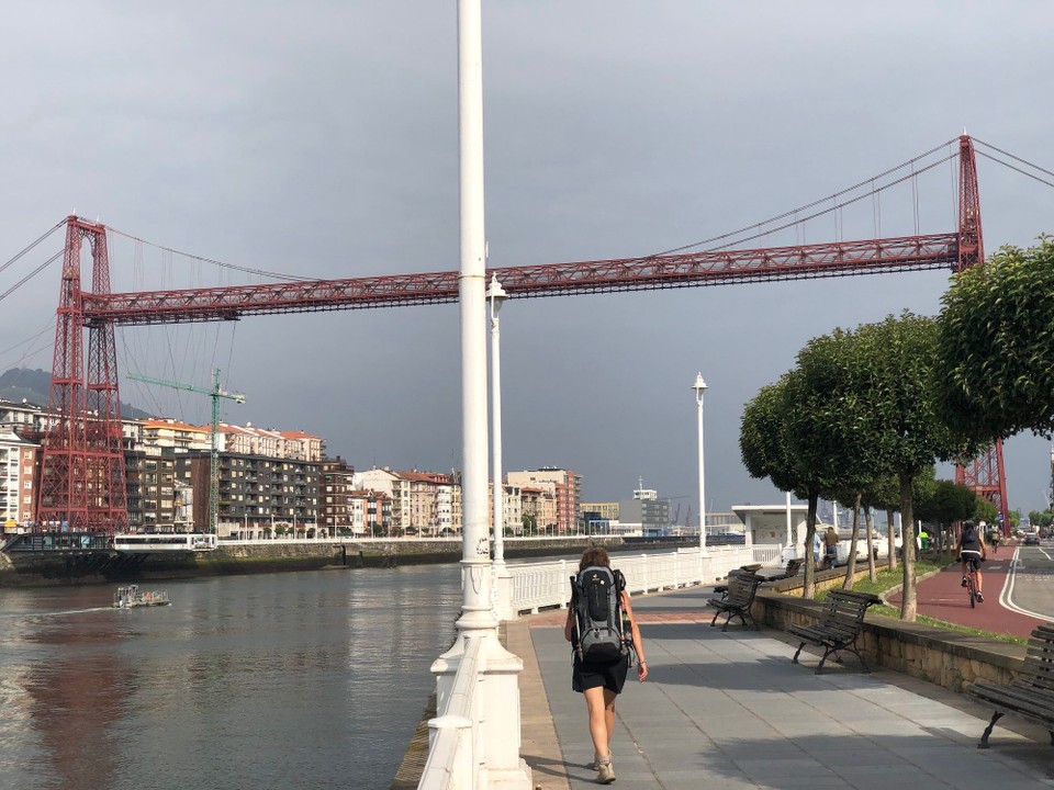 Spanien - Muskiz - Genug Platz für Pilger und Radfahrer